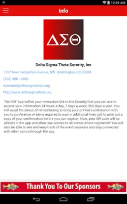 DST Sorority android App screenshot 0